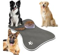 Mostín de comida para mascotas - manta para perros sin cañón para alimentos y agua | Estera para dormir resistente a los arañazos, alfombra de ajuste de entrenamiento para mascotas para mascotas tambi