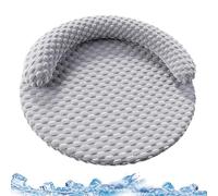 Mostín de enfriamiento de - cama de verano, almohadilla para mascotas | Cojín de gel suave para la caja de viajes del sofá del piso interior, manta para dormir retirable y transpirable para aliv