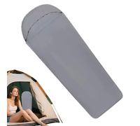 Mostín para dormir para acampar: revestimiento de nylon duradero, rollo de cama compacto | Almohadilla al aire libre de longitud completa con costuras anti-tear, una solución portátil transpirable par