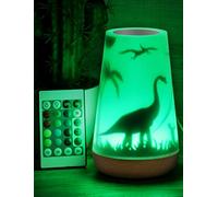 Mostof Luz Nocturna Dinosaurio Niños, LED 16 Colores Control Táctil Mando