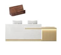 Mostrador De Recepción, Mostrador Con Gestión De Cables, Amplio Espacio De Almacenamiento Y Escritorio Amplio, Para Oficinas, Salas De Conferencias E Instituciones Médicas(A,LEFT_140X60X100CM)