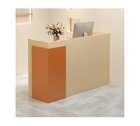 Mostrador de recepción para tiendas y salones de belleza para Casse e Vendita al Dettaglio Centro Estetico Recepción Elegante mostrador frontal de 120 cm.