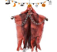 Mostrando fantasmas embrujados - Halloween Chain Ghosts Ornamento suspendido, espiritual espeluznante | Asombroso Ghost Prop