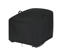 MoSundi 210D Oxford - Funda para silla mecedora de huevos de patio al aire libre, impermeable, resistente a la intemperie, protector de muebles, con banda elástica, para sillas de mimbre de ratán (42