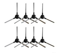 MoSundi 8 cepillos laterales de repuesto de plástico y nailon para Taurus para Homeland Gyro RVCA1001B, accesorios de repuesto para robot aspirador