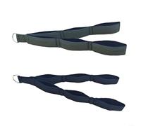 MoSundi Accesorio de cable de cuerda de tríceps, 65 cm de nailon para entrenamiento de tríceps, accesorio de cable para flexiones de gimnasio, rizos de bíceps, extensiones superiores (negro)