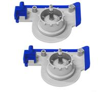 MoSundi Accesorio de repuesto para mango de rodillo, para ECOVACS, para DEEBOT, T80 para OMNI, X9 PRO para OMNI, Robot Aspirador, 2 piezas