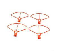 MoSundi Accesorios de seguridad para DJI para mini 5 Pro - Protector de hélices de liberación rápida, material ABS, anticolisión, color naranja (naranja)