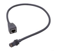 MoSundi Adaptador Ethernet para Starlink para v3 Cable RJ45 de alta velocidad TPE gris 0,2 m a opciones de longitud (0,5 metros)