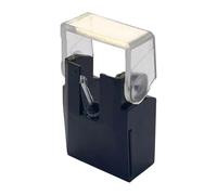 MoSundi Aguja de repuesto para tocadiscos de vinilo compatible con tocadiscos Audio-Technica ATN120E ATN130E, color negro