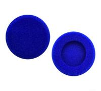 MoSundi Almohadillas de repuesto para auriculares Koss PortaPro, cómodas almohadillas de espuma de esponja para colocar sobre la oreja, diseño de ajuste rápido, reducción de ruido, 50 mm, color rojo