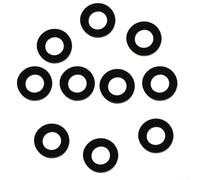 MoSundi Anillo de junta de silicona de repuesto para adaptador de reparación de boquillas, compatible con solución de fugas de máquina SodaClub, negro, paquete de 10