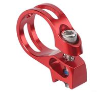 MoSundi Anillo de retención de abrazadera de palanca de cambios de aleación de aluminio, para SRAM X9 XX XO1, anillo fijo discreto de tornillo M5, para bicicleta negro (rojo)