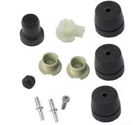 MoSundi AV - Juego de amortiguadores antivibración con tapa de amortiguación anular y tornillos compatibles con motosierra Stihl 034 036 MS340 MS360, kit de montaje delantero izquierdo y derecho