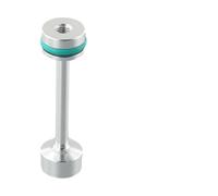 MoSundi Barra desviadora de aceite de aluminio billet para motores LS LS1 LS2 LS3 LS6 LQ4 LQ9 4.8L 5.3L 5.7L 6.0L 6.2L con agujero roscado y junta tórica de alta temperatura, color plateado