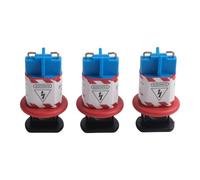 MoSundi Bloqueo de disyuntor en miniatura para interruptores eléctricos industriales, material PA de nailon reforzado, instalación sin herramientas con cierre de botón