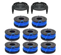 MoSundi Bobina de repuesto para recortadora Harbor Freight Bauer 19115C-B de 20 V y Greenworks, línea de nailon de 0,65 mm, 3,05 para longitud M, fácil de instalar