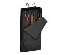 MoSundi Bolsa de almacenamiento multiusos para arnés para bridas y riendas, gran capacidad de 16 x 3.5 x 30 pulgadas, tela Oxford 1680D resistente, portátil con asas, color negro