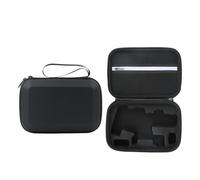 MoSundi Bolsa portátil de PU para DJI Osmo para Mobile 8, 21 x 14,5 x 7,5 cm, para estabilizador de cardán, funda de viaje compacta con cierre de cremallera, color negro