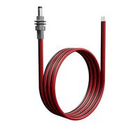 MoSundi Cable de alimentación CC de 14 AWG, cable paralelo doble rojo y negro para Starlink, 1 m o 2 m 1 m