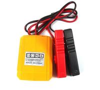 MoSundi Cable de arranque de coche con cable de cobre puro de 12 AWG, 1 m de longitud, arranque portátil para baterías de herramientas de iones de litio, 1 interfaz DEW