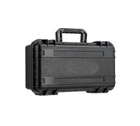 MoSundi Caja de almacenamiento protectora portátil para ROG para XBOX-ALLY X - 38 x 21 x 13 cm, funda de polipropileno con amplio espacio para consola y accesorios, color negro