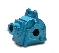 MoSundi Caja de transmisión de metal para WLtoys 144001 RC Car Alloy Gear Box Cover Upgrade Parts Off-Road Racing Blue 4.5x2.6cm(14010-1)