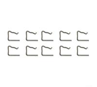 MoSundi Clips de tubo de escape para Ford 1982A4 7701477442 4S7Q9F524AB, para Jaguar S-Type MK2, para Land Rover Discovery MK3, para Range Rover Sport MK1, para Nissan Note, Qashqai, Tiida, Seat