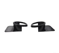 MoSundi Cubierta de luz antiniebla delantera ABS negra, para BMW E39 M5 5.0L V8 1999-2003, reemplazo de ajuste directo, OE 51112496283 51112496284