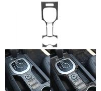 MoSundi Cubierta para panel de cambio de marchas de consola central de fibra de carbono real compatible con Pontiac G8 2008-2009, acabado de fibra de carbono