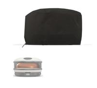 MoSundi Cubierta para parrilla de mesa de 24.5 x 19 x 13 pulgadas, tela Oxford 210D/420D, impermeable, protección contra el polvo, la lluvia y el viento para parrilla portátil 10697, color negro 420D