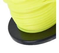 MoSundi Desbrozadoras de alambre cuadrado de repuesto, de nailon, 3 mm x 100 m, Efco, Bu-ko, Kaaz, Oleomac y más