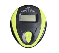 MoSundi Ejercicio para bicicleta para monitor con pantalla LCD para velocidad, distancia, tiempo, calorías y frecuencia cardíaca, compatible con estacionario para bicicletas, conexión de 3,5 mm, color