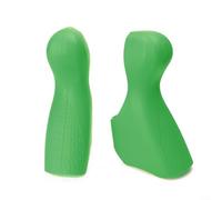 MoSundi Empuñaduras de silicona para palanca de cambios y freno para bicicleta de carretera ULTEGRA 105 ST-6700 de 10 velocidades (verde)