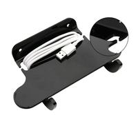 MoSundi Estante acrílico de montaje en pared para altavoz Beats Pill 2024, soporte flotante para audio portátil, negro/transparente