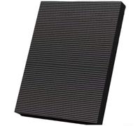 MoSundi Esterilla de yoga extra gruesa de 4 cm para cojín de primera calidad, antideslizante, para soporte de rodilla y estiramiento, para gimnasio en casa, color morado, 45 x 35 cm (morado 45 x 35 x