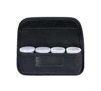 MoSundi Estuche de almacenamiento de película de 35 mm anti X para protección contra rayos de nailon, soporte de rollo para viajes, cuarto oscuro, desarrollo de gran capacidad, S, Funda protectora