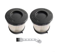 MoSundi Filtro lavable de repuesto A32HF01 para 18 V ONE+ para modelos de aspiradora de mano sin escobillas HP PBLHV701 PBLHV701K PBLHV701B con cepillo de limpieza, paquete de 2 (2 unidades)