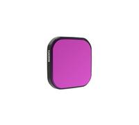 MoSundi Filtro subacuático para Insta360 AcePro y AcePro2, lente de buceo de vidrio con opciones rosa, rojo y morado, funda de instalación rápida para profundidades de 1 a 25 m, resistente al agua y