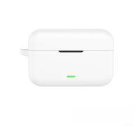 MoSundi Funda de silicona para Realme Buds T500 Pro - Resistente a los arañazos para Slim Fit Gel Rubber Shell Accesorio de teléfono móvil blanco (blanco)