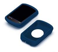 MoSundi Funda de silicona suave, para Garmin Edge 540 840 Cycling Computer, funda protectora con película de vidrio templado, accesorio de bicicleta (azul)