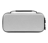 MoSundi Funda de transporte delgada de EVA para Nintendo Switch 2 (2025) con 10 ranuras para cartuchos de juego, negro y blanco