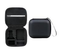 MoSundi Funda protectora portátil de piel sintética para DJI Osmo Nano, funda de viaje compacta para cámara de acción con cierre de cremallera, color negro