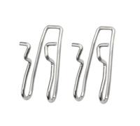 MoSundi Ganchos de acero para cinturón para llaves Ryobi P660 P225 P263 P237 P252 P661 P239 P317, 2 unidades, color plateado