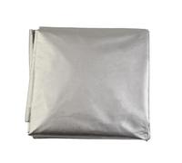 MoSundi IBC - Cubierta de tanque 210D impermeable con solapas para protección de contenedores de agua de 1000 L, color gris