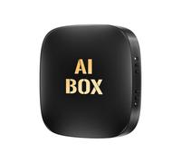 MoSundi Inalámbrico para CarPlay a 13 cajas, adaptador AI de 2 GB + 16 GB con 5.0 y Play USB, dongle con cable para CarPlay, soporte de enlace de espejo y teléfonos, color negro