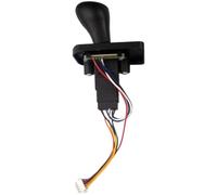 MoSundi Interruptor de marcha eléctrico para coches de paseo para niños, controlador de mango DNR hacia adelante y atrás, negro, selector electrónico de engranajes con construcción de plástico