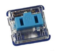 MoSundi Juego de 10 interruptores de teclado mecánicos de perfil bajo, opciones clic, táctil y lineal, compatibles con variantes Kaihua rojo, azul, marrón y blanco