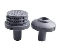 MoSundi Juego de conectores de filtro de entrada para piscina Intex sobre el suelo, piezas de repuesto de piscina de 32 mm con boquilla de malla de malla Kit de circulación de agua