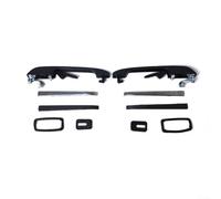 MoSundi Juego de manijas de puerta exterior para Golf MK1 MK2 para Jetta 1980-1992 OE 191837206A, kit completo de reparación de puerta de coche de cobre y plástico (2 puertas traseras)